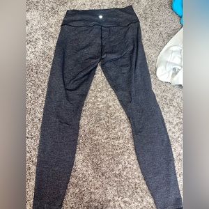 Grey lulu lemon heathered leggings